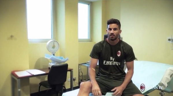 Mateo Musacchio AC Milan medical