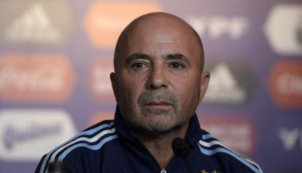Jorge Sampaoli Argentina press conference