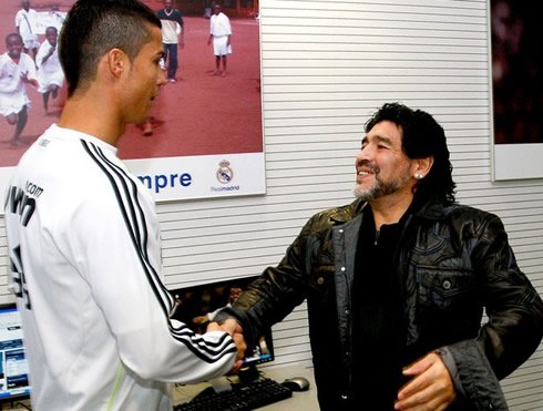 Diego Maradona Cristiano Ronaldo