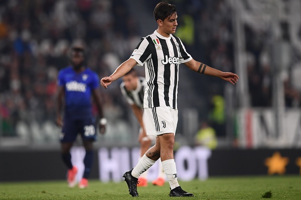 Paulo Dybala penalty miss Juventus