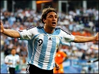 Hernan Crespo Ivory Coast Argentina