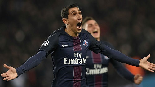 Angel Di Maria Celebration PSG