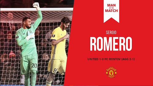 Sergio Romero Manchester United