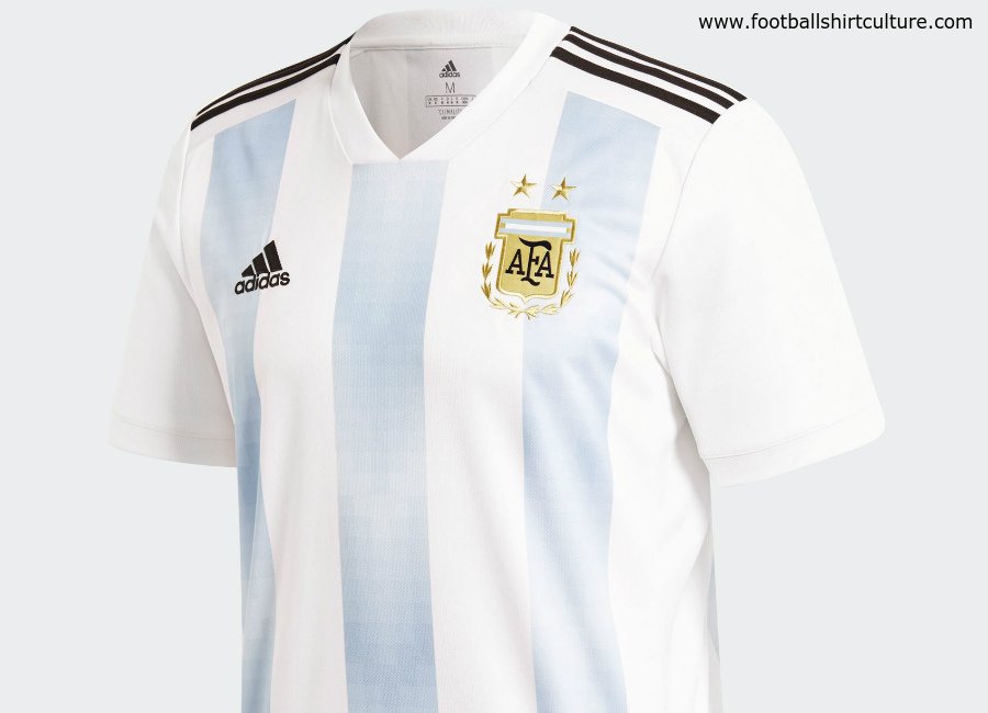 Argentina's 2018 World Cup kit Messi