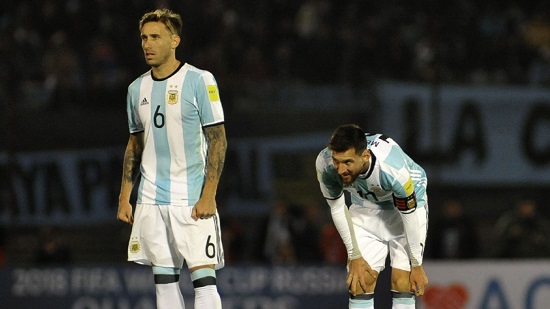 Lucas Biglia Lionel Messi